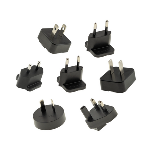 MeanWell AC PLUG-MIX5 AC-Steckeradapter 7er-Set für NGE-Serie - Netzteilshop24.de