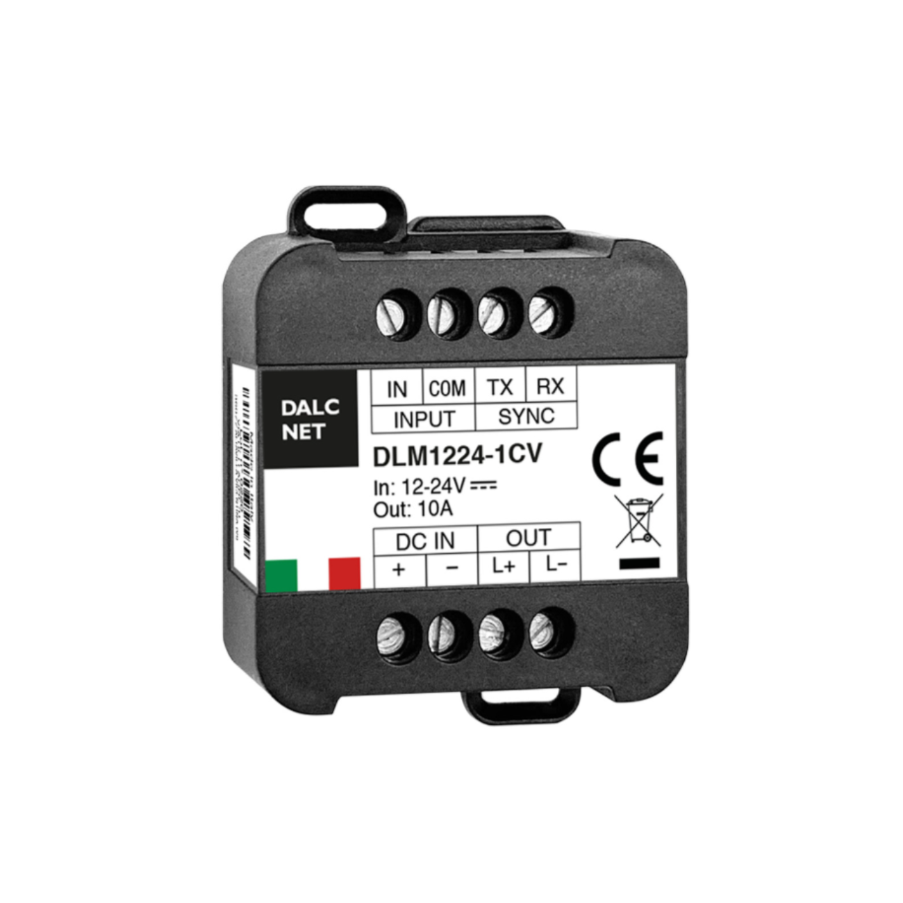 DALCNET DLM1224-1CV 0-10 Volt / 1-10 Volt / Push-Dimm / Resistiv / Dimmer / CV / 240W / 10 A / 12V-24V