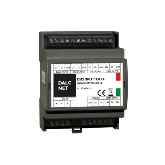 DALCNET DMX-SPLITTER-4CH-LE  Dimmer / 12V-48V