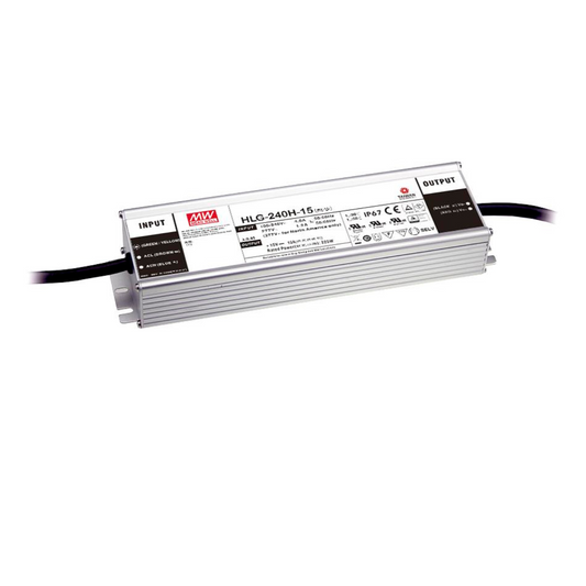 MeanWell HLG-240H-12AB (192W/12V) LED-Netzteil (dimmbar) - Netzteilshop24.de