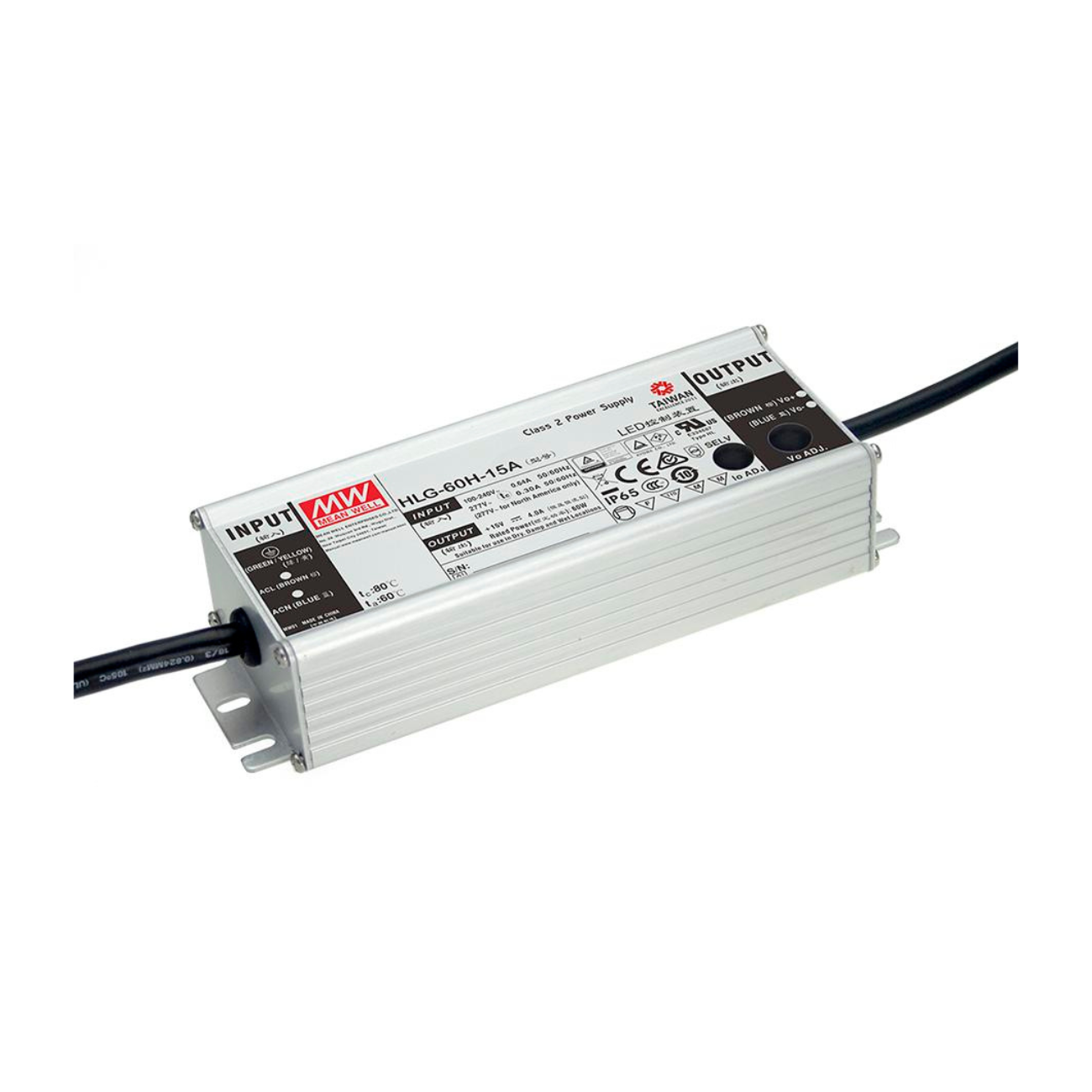 MeanWell HLG-60H-48 (62,4W/48V) LED-Netzteil
