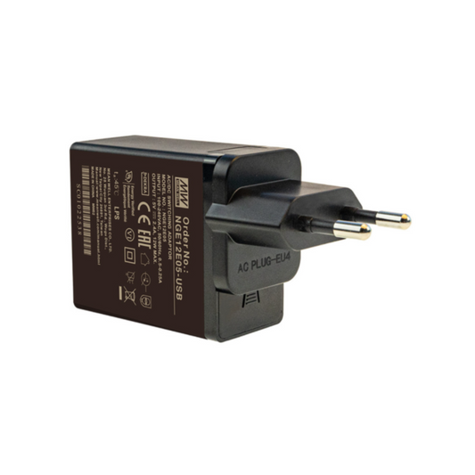 MeanWell NGE12E05-USB (12W/5V) USB-A - Netzteilshop24.de