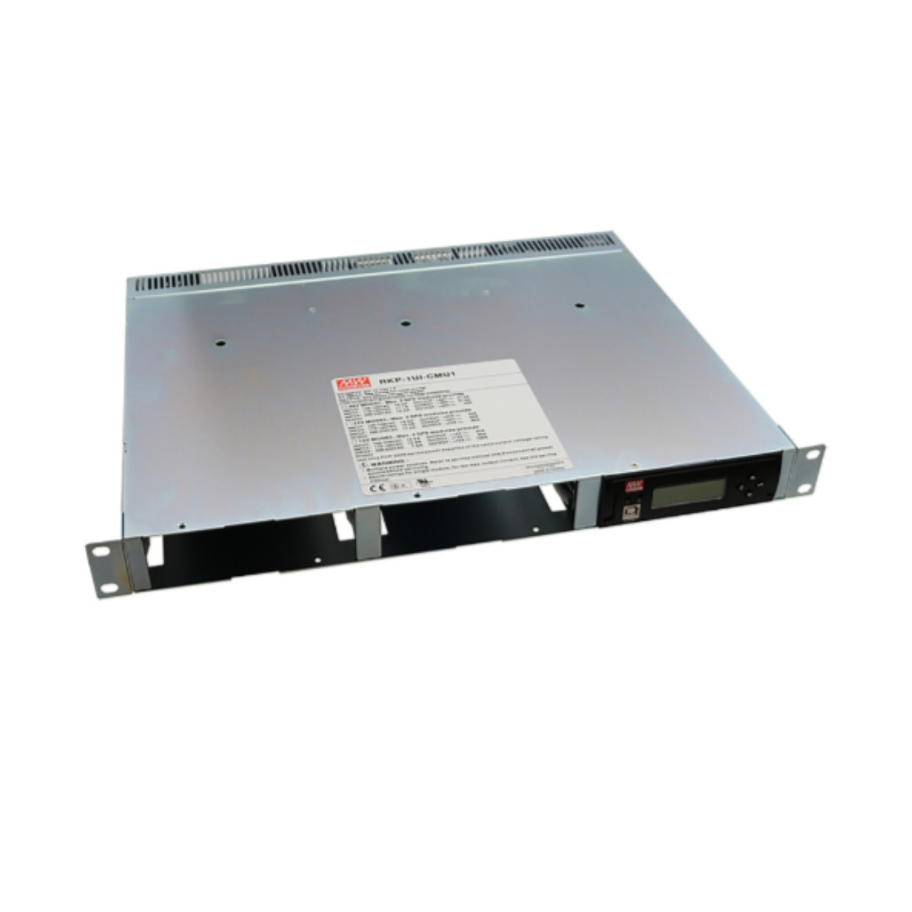 MeanWell RKP-1UI-CMU1 Rack-Chassis Ethernet RS-232 USB PM-Bus - Netzteilshop24.de