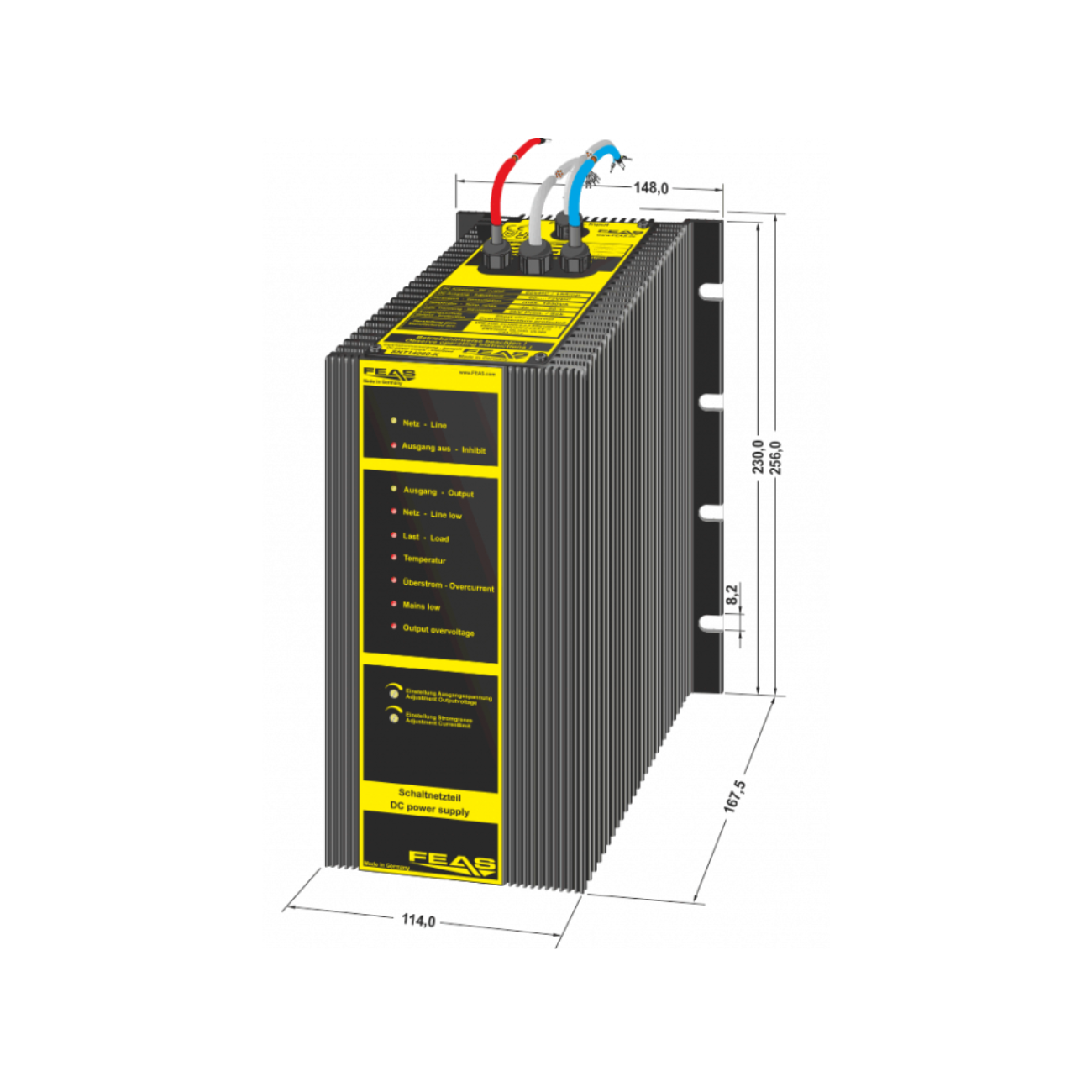 FEAS Schaltnetzteil SNT14060-K (900W/1.080W / 60V) LED-Netzteil